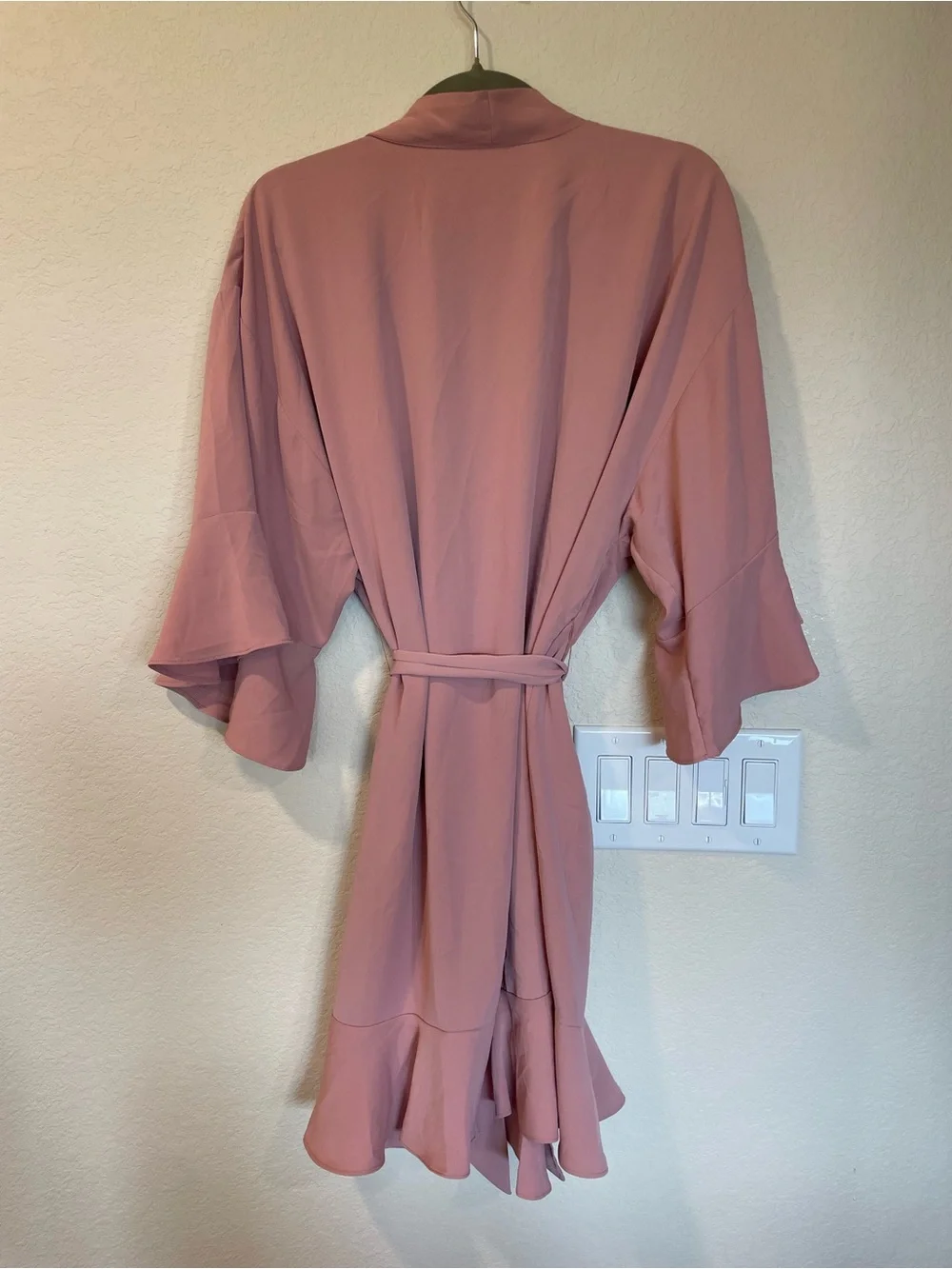 Birdy Grey Dusty Rose Robe with Tie Waist